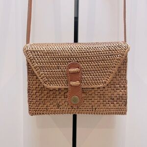 Wicket Woven Rattan Bag